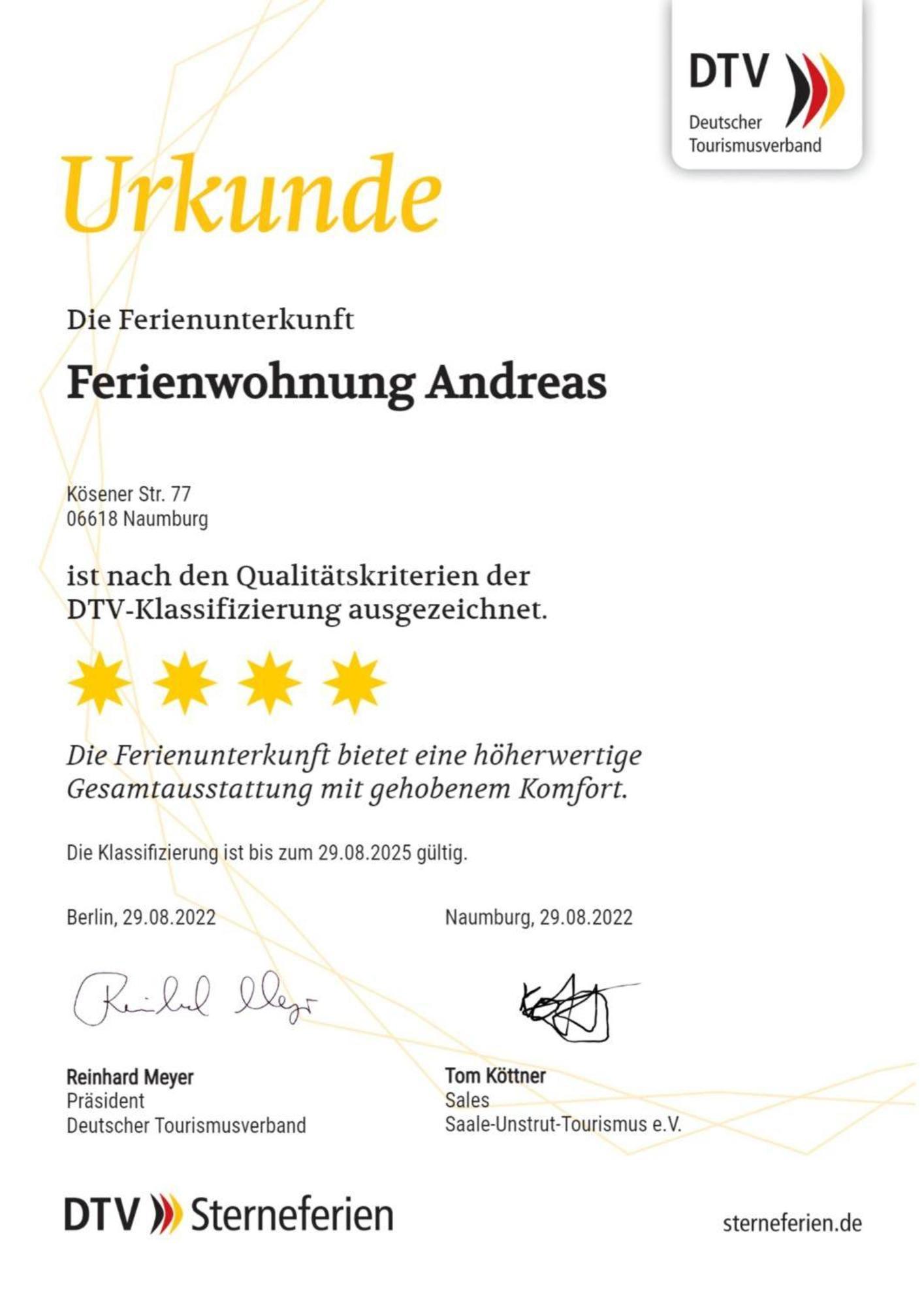 Ferienwohnung Andreas Naumburg  Exterior foto